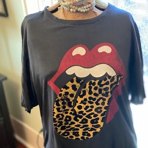 Rolling Stone "textured tongue" tee from Free People